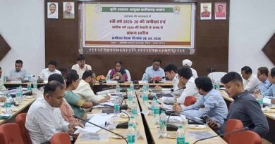 खाद-बीज की उपलब्धता और गुण नियंत्रण के लिए करें नियमित कार्यवाही: कृषि उत्पादन आयुक्त  शहला निगार