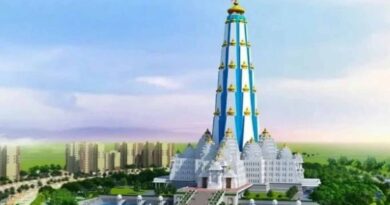 वृंदावन में बन रहा दुनिया का सबसे ऊंचा चंद्रोदय मंदिर, साउथ ब्लॉक लोकार्पण की तैयारी तेज