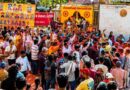 धार भोजशाला में शुरू हुई पूजा-अर्चना, मां वाग्देवी की तस्वीर लेकर पहुंचे श्रद्धालु