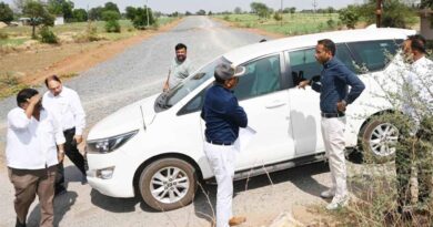 लोक निर्माण विभाग के सचिव ने निर्माणाधीन राष्ट्रीय राजमार्ग-130ए का किया निरीक्षण