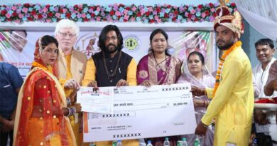 मुख्यमंत्री  विष्णुदेव साय के मार्गदर्शन में जिले के तीन स्थलों पर सामूहिक विवाह संपन्न