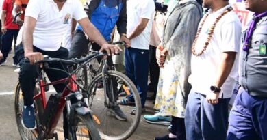 योग दिवस पर गौरेला-पेंड्रा-मरवाही में साइकिल रैली, फिटनेस और स्वास्थ्य का दिया संदेश