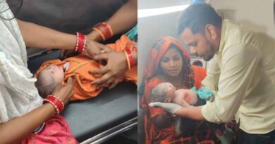 108 एम्बुलेंस में गूंजी किलकारी, महिला ने रास्ते में दिया बच्चे को जन्म, मां-बच्चा सुरक्षित