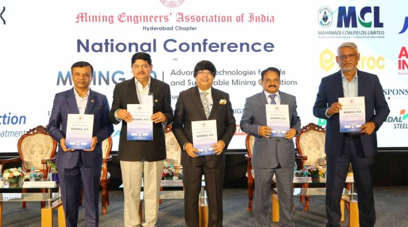 हैदराबाद में MEAI Mining 4.0 राष्ट्रीय सम्मेलन का शुभारंभ, अमिताभ मुखर्जी ने स्मार्ट और सस्टेनेबल खनन पर दिया जोर हैदराबाद में MEAI Mining 4.0 राष्ट्रीय सम्मेलन का शुभारंभ, अमिताभ मुखर्जी ने स्मार्ट और सस्टेनेबल खनन पर दिया जोर