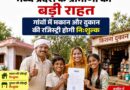 मध्य प्रदेश के ग्रामीणों को बड़ी राहत, गांवों में मकान और दुकान की रजिस्ट्री होगी निःशुल्क