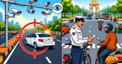 दिल्ली में छह महीने में कैमरों ने पकड़े 26 लाख ट्रैफिक नियम उल्लंघनकर्ता