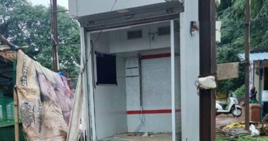 CG में ATM उखाड़कर ले जाने की कोशिश नाकाम, लाखों की नकदी नहीं निकाल सके चोर