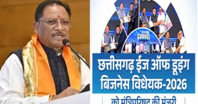 CG में ‘ईज ऑफ डूइंग बिजनेस’ विधेयक लागू, उद्योग और निवेश को मिलेगी नई रफ्तार