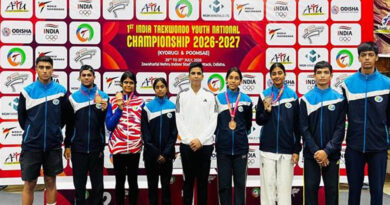राष्ट्रीय ताइक्वांडो चैंपियनशिप में मध्यप्रदेश अकादमी का शानदार प्रदर्शन