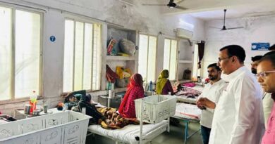मुख्यमंत्री जनविश्वास अभियान के तहत राज्यमंत्री  पंवार ने सुठालिया तहसील कार्यालय एवं शासकीय अस्पताल का किया निरीक्षण